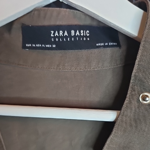 Zara Women's Gray Utility Jacket - Picture 3 of 6